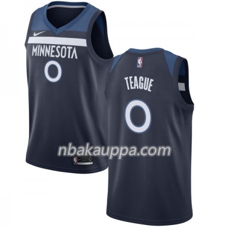 Minnesota Timberwolves Jeff Teague 0 Nike 2017-18 Navy Pelipaidat Swingman - Miesten